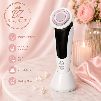 V-Face Lifting & Tightening Device | 7-Colour LED + Free Konjac Sponge — Beauty Bar Za™