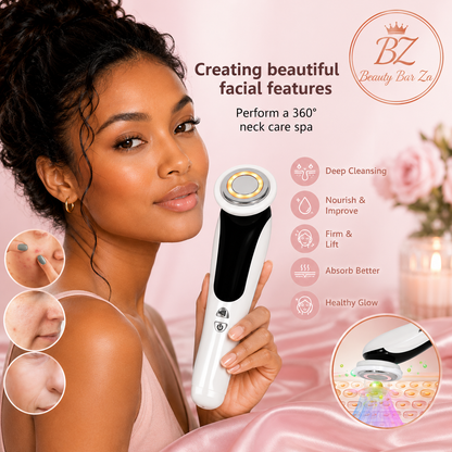 V-Face Lifting & Tightening Device | 7-Colour LED + Free Konjac Sponge — Beauty Bar Za™