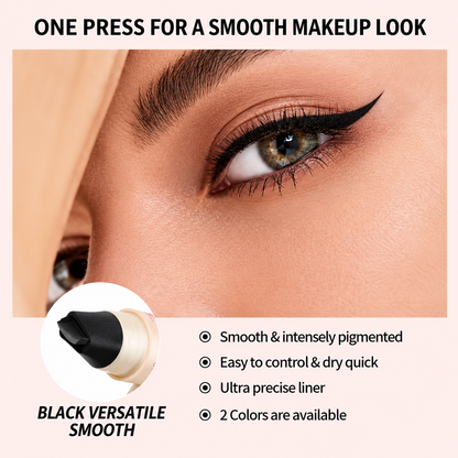 Dual-Tip Rotating Eyeliner Stamp Pen — Beauty Bar Za™