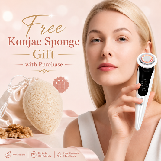 V-Face Lifting & Tightening Device | 7-Colour LED + Free Konjac Sponge — Beauty Bar Za™