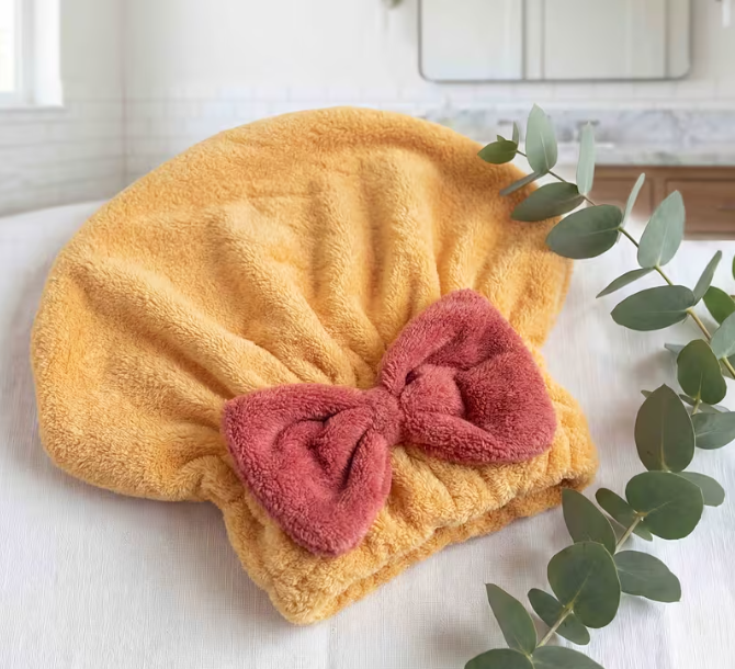 Japanese Fleece Hair Drying Cap — Beauty Bar Za™