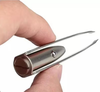 LED Light Eyebrow Tweezers — Beauty Bar Za™