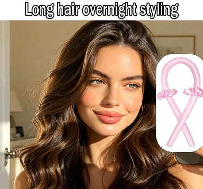 Heatless Ribbon Curling Rod | Overnight Curls, Zero Damage — Beauty Bar Za™