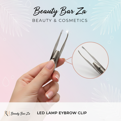 Beauty Bar Za LED lamp eyebrow clip