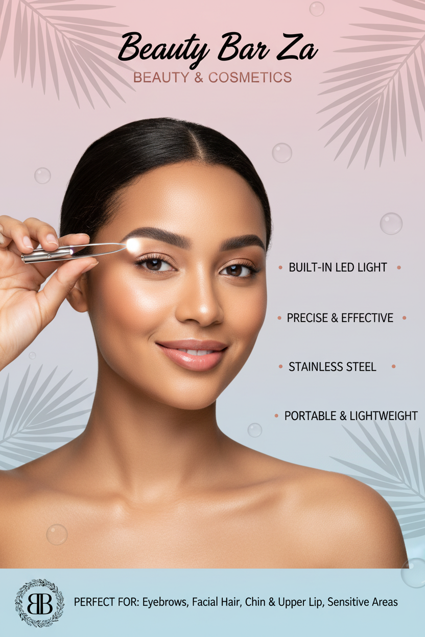 Beauty Bar Za LED tweezer lifestyle poster