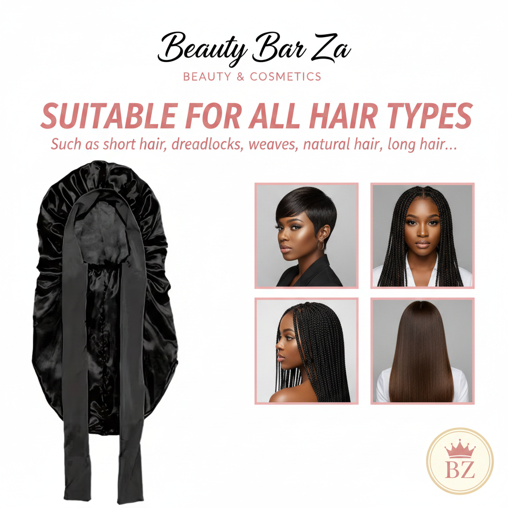Bonnet - All Hair Types with Long Black Bonnet