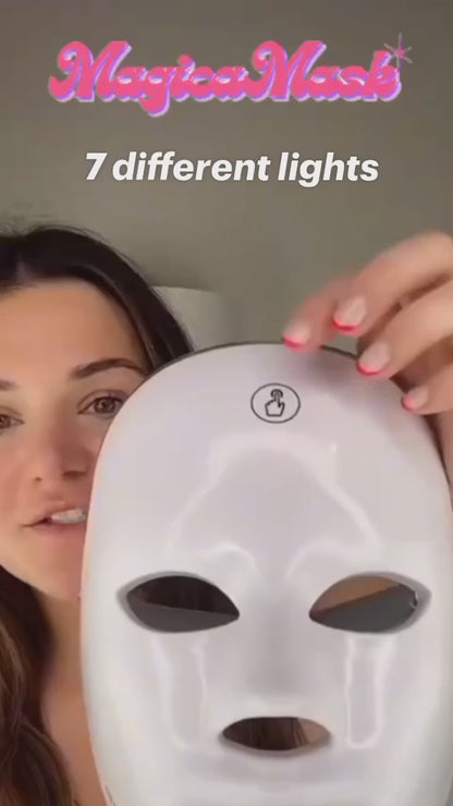7-Colour LED Light Therapy Facial Mask | Anti-Ageing & Acne — Beauty Bar Za™